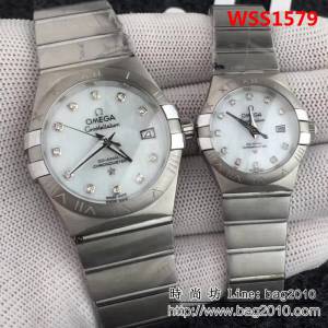 歐米茄OMEGA 雙鷹星座 情侶腕表 WSS1579