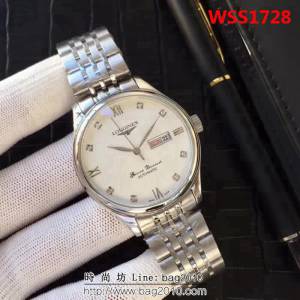 LONGINES浪琴 全自動機械 男士腕表 WSS1728