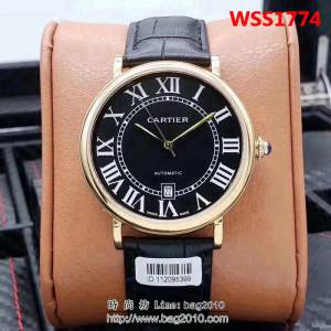 CARTIER卡地亞 2018最新 倫敦系列 男士腕表 WSS1774