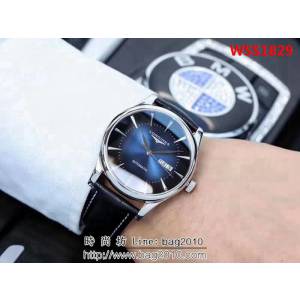 LONGINES浪琴 2018全新簡約商務男士機械腕表 WSS1829