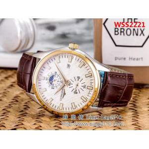 LONGINES浪琴 四針分離 全自動機械機精品男士腕表 WSS2221
