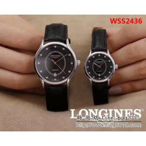 LONGINES浪琴 銷量冠軍 精緻情侶對表 WSS2436