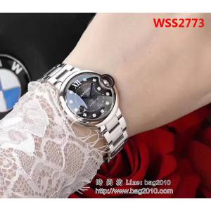 CARTIER卡地亞 店家首推 全自動時尚男士腕表 WSS2773