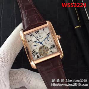 CARTIER卡地亞 全自動機械 男士腕表 WSS3224