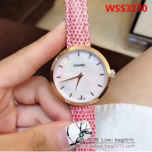 CHANEL香奈兒 時尚百搭 精品女性腕表 WSS3270