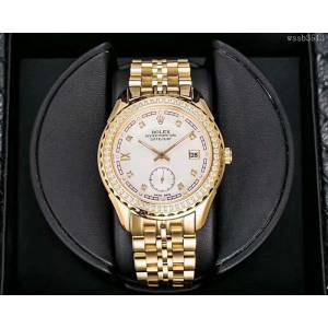 ROLEX勞力士 新款巨獻 施洛華水鑽 複刻一比一 超強夜光 高檔男士腕表  wssb3513