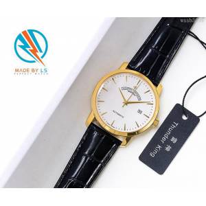 江詩丹頓 Vacheron Constantin LS精品 2018新款 進口9015機芯 小牛皮原裝蝴蝶扣 超強防水 高檔男士腕表  wssb3634