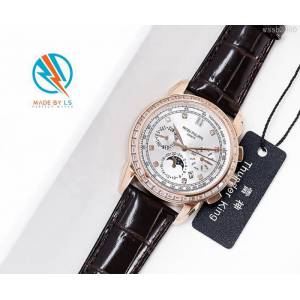 百達翡麗PATEK PHILPPE LS精品 2018新款 進口9100多功能機芯 超強防水 男士高端腕表  wssb3960