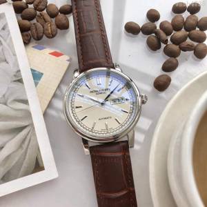 百達翡麗PATEK PHILPPE 頂級機械明珠機芯 真牛皮錶帶 精品男士腕表  wssb4735