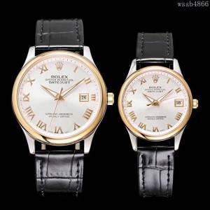 ROLEX勞力士 新品上市 2019新款 勞力士情侶腕表 簡約時尚大方 深度防水  wssb4866