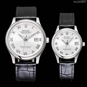 ROLEX勞力士 新品上市 2019新款 勞力士情侶腕表 簡約時尚大方 深度防水  wssb4867