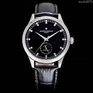 江詩丹頓 Vacheron Constantin 火爆上市 新款 六字位日月星晨功能 超級防水機芯 高檔男士腕表  wssb4873