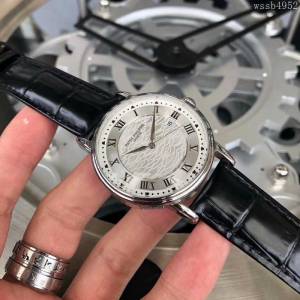 百達翡麗PATEK PHILPPE 大氣爆款 西鐵城機械機芯 真牛皮錶帶 精品男士腕表  wssb4952