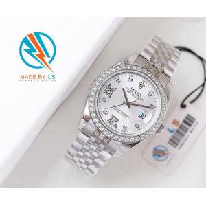ROLEX勞力士 日誌月相型 904蠔式鋼 18k微納米電鍍金 五珠帶 三度防水性能 全自動進口機械男表  wssb5064