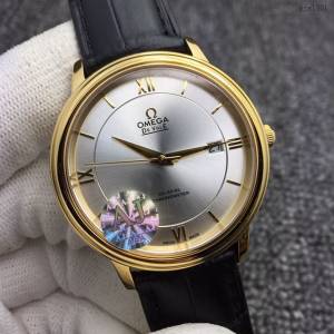 歐米加蝶飛系列男士腕表 瑞士雕花2824機芯 OMEGA經典款男士腕表  gjs1801