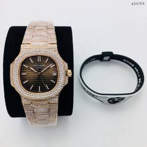 百達翡麗高端複刻男士腕表 PATEK PHILIPPE施華洛世奇美鑽男士腕表  gjs1914