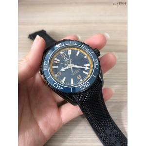 歐米茄高端手錶 OMEGA複刻海馬海洋宇宙600米四針男士腕表  gjs1964