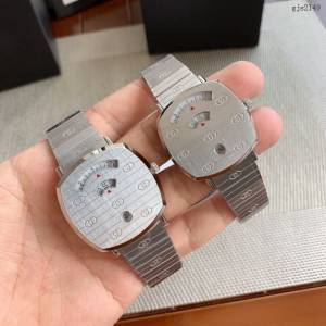 古馳鋼帶手錶 Gucci新款中性石英腕表  gjs2149