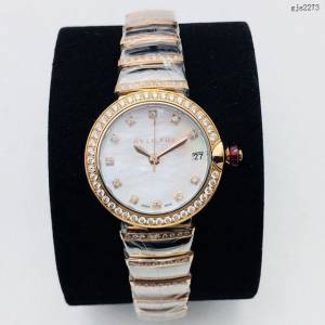 最高複刻寶格麗（BVLGARI）LVCEA系列腕表 BVLGARI高端女士腕表  gjs2273