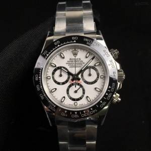 勞力士男士手錶 Rolex迪通拿新品 灰白金迪 玫瑰金迪 黃金迪 餘文樂同款 熊貓迪全新升級版腕表  gjs2292