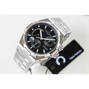 vacheron Constantin手錶 TWA江詩丹頓 縱橫四海多功能腕表 江詩丹頓高端男表  hds1080