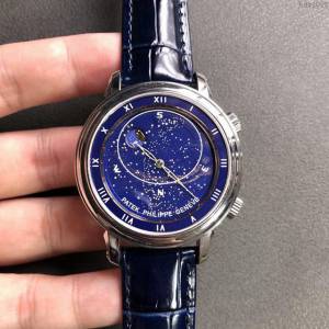 PATEK PHILIPPE手錶 星空5102天月款日內瓦蒼穹系列 百達翡麗機械表 百達翡麗高端男表  hds1098