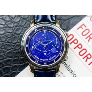 PATEK PHILIPPE手錶 5102天月款日內瓦蒼穹系列 百達翡麗星象功能男表 百達翡麗高端機械男士腕表  hds1265