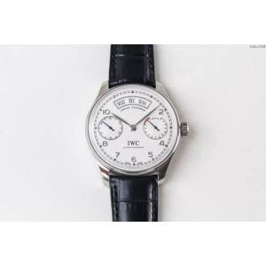 IWC手錶 V2升級版 萬國lW52850 萬國IWC葡萄牙萬年曆腕表系列 萬國表高端男士全自動機械表  hds1348