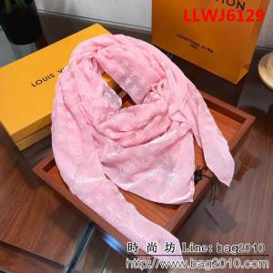 路易威登LV2018最新款 復古時尚絲羊絨方巾 LLWJ6129