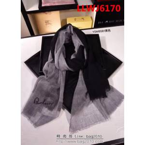 BURBERRY巴寶莉 官網同步 最新純羊絨超薄款圍巾 YSM8581 LLWJ6170