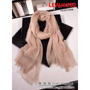 CHANEL香奈兒官網同步 2018最新小香羊絨圍巾 YSM8575 LLWJ6390