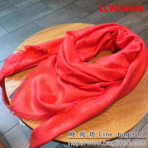 路易威登LV最經典款Louis Vuitton暗紋提花方巾 LLWJ6698