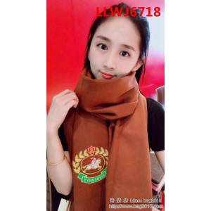 BURBERRY巴寶莉 2018年度最新力作極品 刺繡時尚圍巾 LLWJ6718