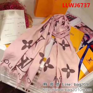 路易威登LV2018專櫃新款 lv花卉印花圍巾 LLWJ6737