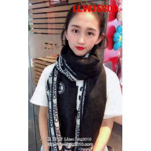 CHANEL香奈兒 2018年度最新火爆款 條紋百搭羊絨混紡圍巾 LLWJ6800