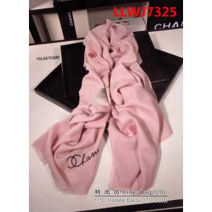 CHANEL香奈兒 專櫃最新款水波紋羊絨時尚長圍巾 YSL8570 LLWJ7325