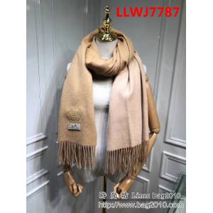 HERMES愛馬仕經典款羊絨圍巾 圍巾披肩兩用 LLWJ7787