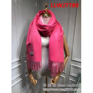 HERMES愛馬仕經典款羊絨圍巾 圍巾披肩兩用 LLWJ7789