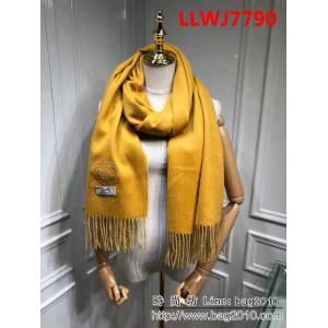 HERMES愛馬仕經典款羊絨圍巾 圍巾披肩兩用 LLWJ7790