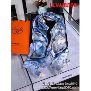 HERMES愛馬仕原單 H新一季主打款桑蠶絲方巾 110H1705 LLWJ8508