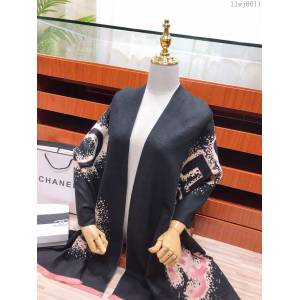 CHANEL圍巾 2019年新品素雅山茶花 香奈兒羊絨混紡長圍巾 CHANEL女圍巾  llwj6611