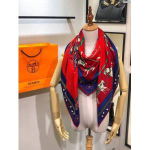 HERMES圍巾 愛馬仕專櫃新款爆款限量版 頂級絲羊絨圍巾 愛馬仕經典女方巾  llwj6674