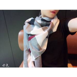Burberry圍巾 巴寶莉bur經典格鑽石紋 巴寶莉高原山羊絨女長圍巾  llwj6704