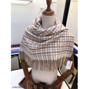 GUCCI圍巾 古馳2019新品羊毛刺繡圍巾 古奇新款logo刺繡女士圍巾  llwj6854