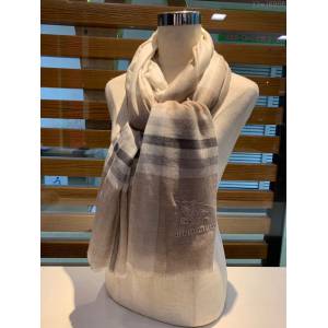 Burberry圍巾 正裝系列 巴寶莉山羊絨女圍巾 Burberry戒指絨長圍巾  llwj6966