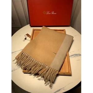 Loro Piana男女款圍巾 Lp小金屬雙面撞色圍巾  mmj1134