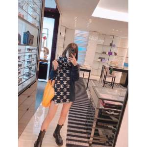 CHANEL專櫃新款女士圍巾 香奈兒2021水貂絨款圍巾披肩  mmj1260