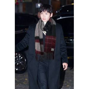 Burberry男女通用雙面格子圍巾 巴寶莉2021新款羊絨圍巾  mmj1566