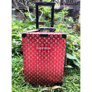 RIMOWA日默瓦 拉箱/拉杆箱 全鋁鎂合金 2018年 Lv supreme x Rimowa 聯名classic flight 系列 20寸登機箱 66631  xbt1041