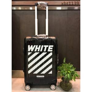 RIMOWA 世界頂級潮牌 OFF WHITE 再度推出 全鋁合金 跨界聯名合作款 Pc材質拉杆箱  xbt1139